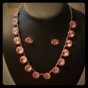 Necklace with matching Earrings